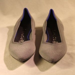 Rothys The Point Charcoal Womans Flats
